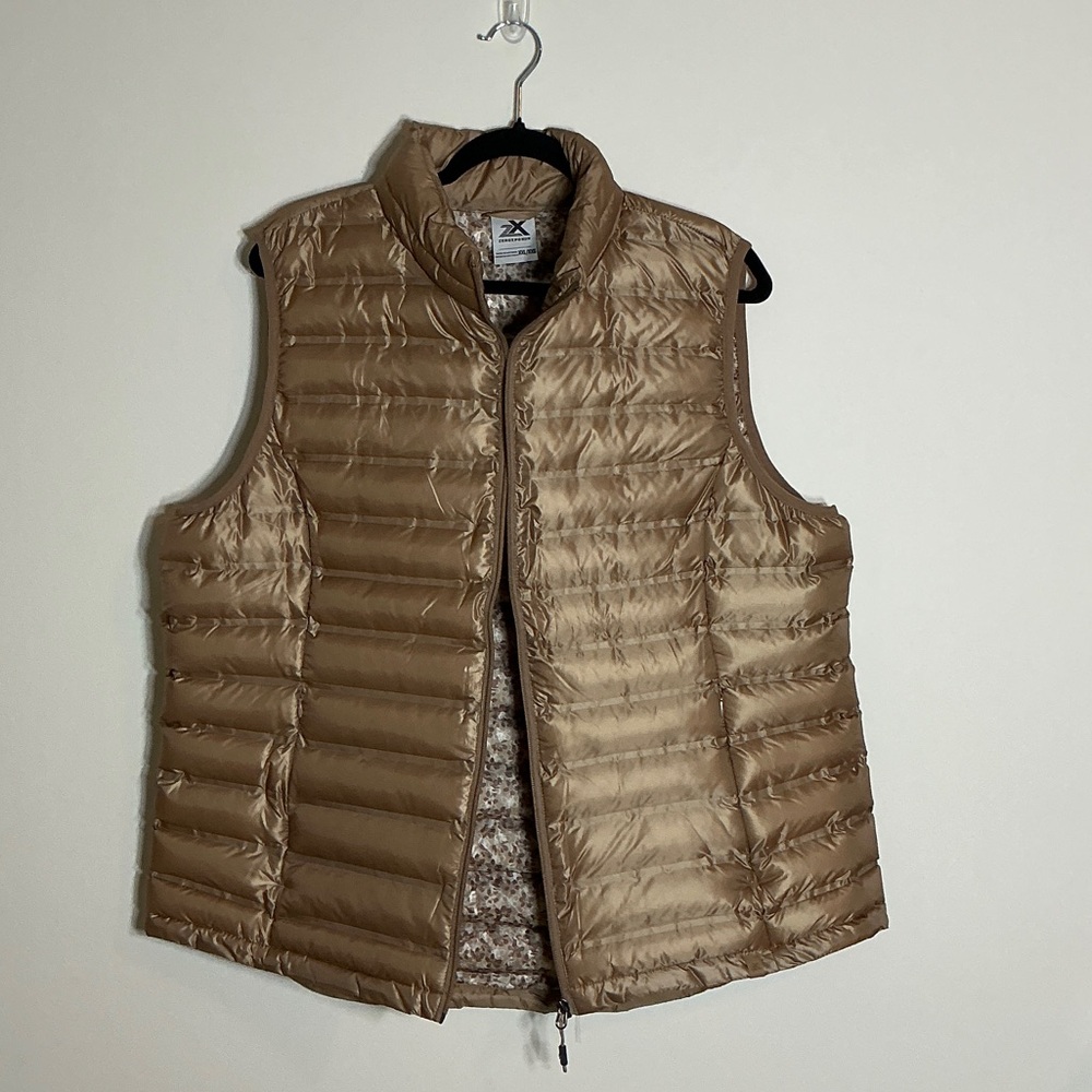 ZeroXposur Women's Light Brown Quilted Vest
